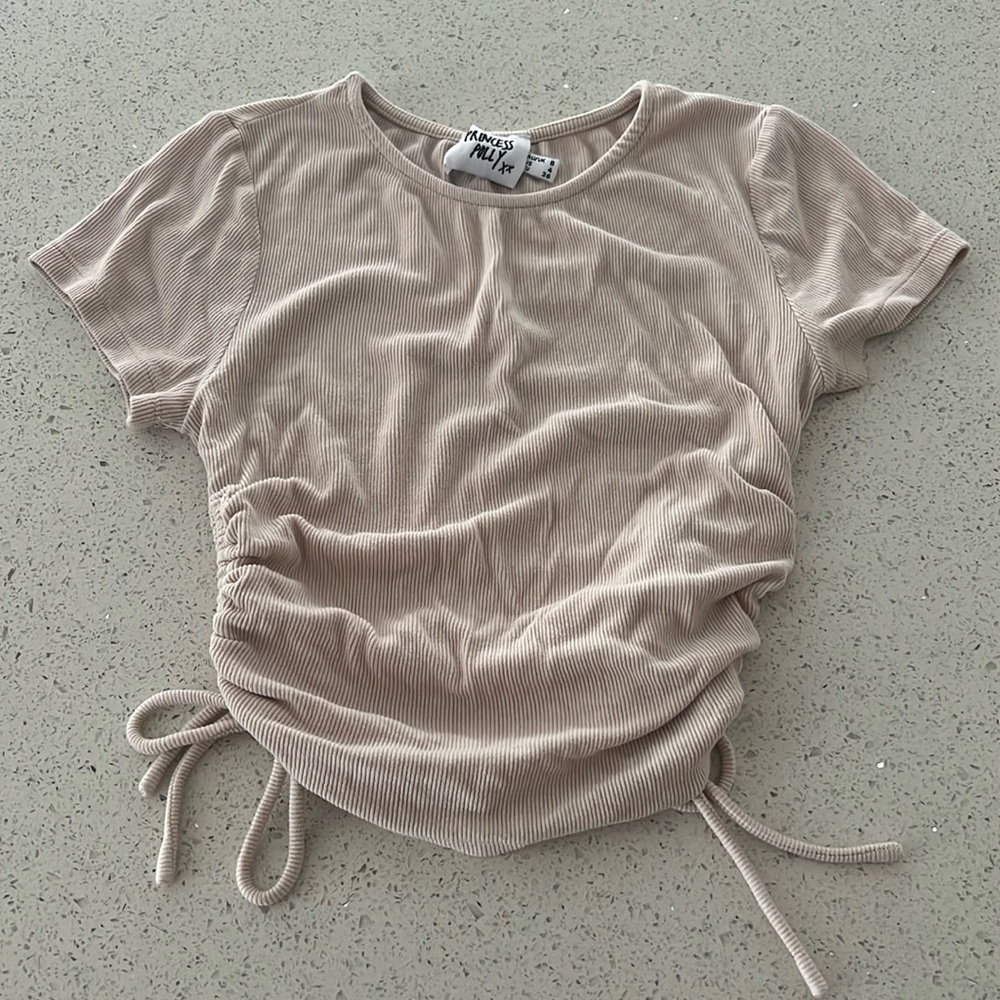 Princess Polly Beige Top
